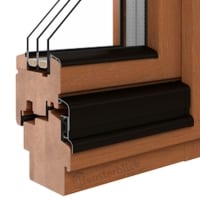 Profilquerschnitt Softline-78 (Meranti)