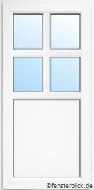 Nebeneingangstür Modell Wittenberge