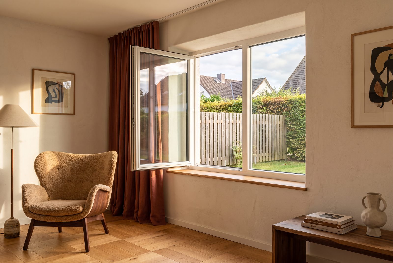 Dreifach verglaste Fenster — Wohnbeispiel