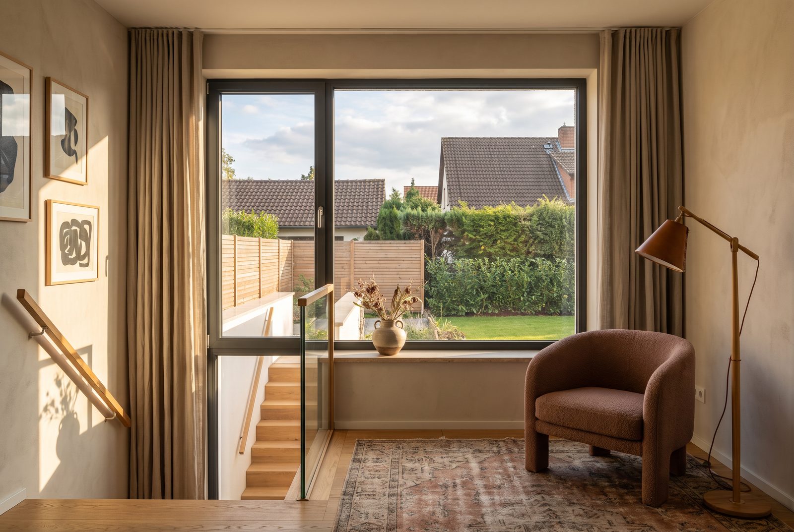 Fenster mit Unterlicht — Wohnbeispiel