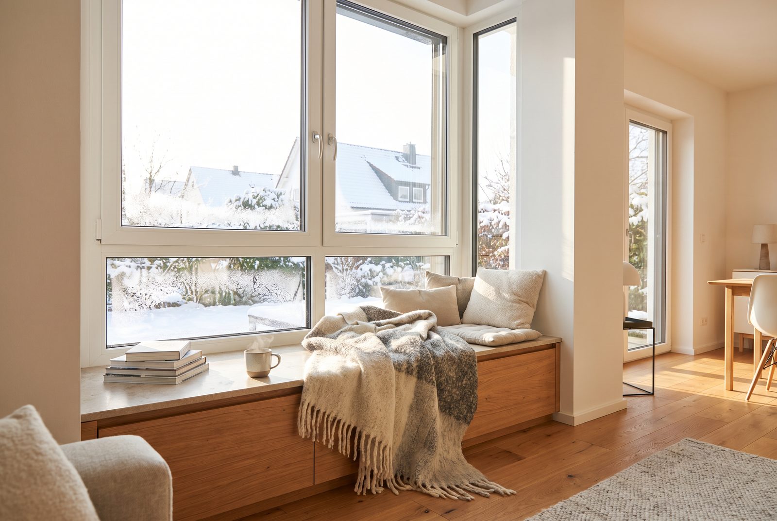 Wärmeschutzfenster — Wohnbeispiel
