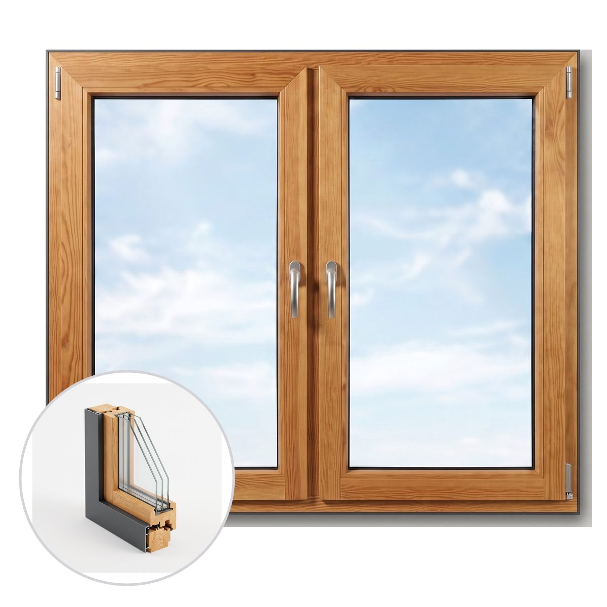 Holz-Alu-Fenster