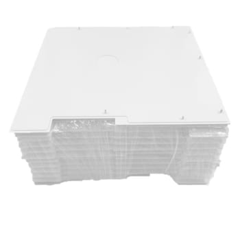 20x Drutex ZB215/225 Seitenblende für Rollladenkasten Weiß rechts