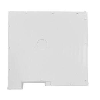 5x Drutex ZB215/225 Seitenblende für Rollladenkasten Weiß rechts